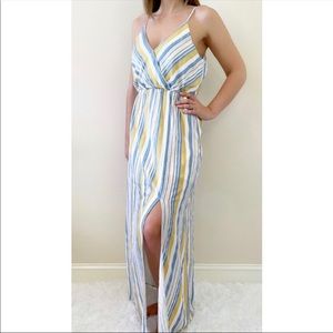 'Everything Has Changed' Striped Maxi Dress